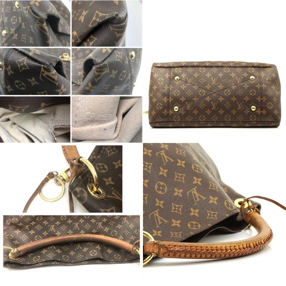 Auth Louis Vuitton Artsy Mm Leather #2886L54 - Picture 6 of 8